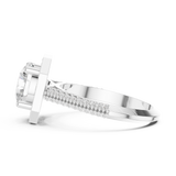 Ladies Ring DDLR-407@7 - White Gold - Image