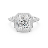 Ladies Ring DDLR-407@7 - White Gold - Image