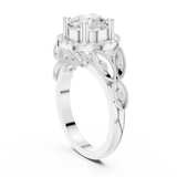 Ladies Ring DDLR-408@7 - White Gold - Image