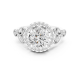 Ladies Ring DDLR-408@7 - White Gold - Image