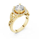 Ladies Ring DDLR-408@7 - Yellow Gold - Image