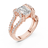 Ladies Ring DDLR-409@7 - Rose Gold - Image