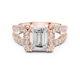 Ladies Ring DDLR-409@7 - Rose Gold - Image