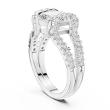 Ladies Ring DDLR-409@7 - White Gold - Image