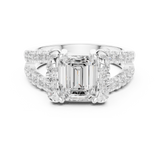 Ladies Ring DDLR-409@7 - White Gold - Image
