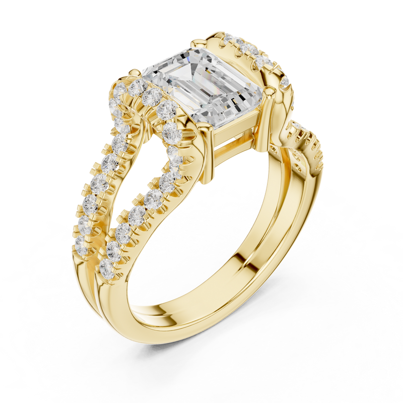 Ladies Ring DDLR-409@7 - Yellow Gold - Image