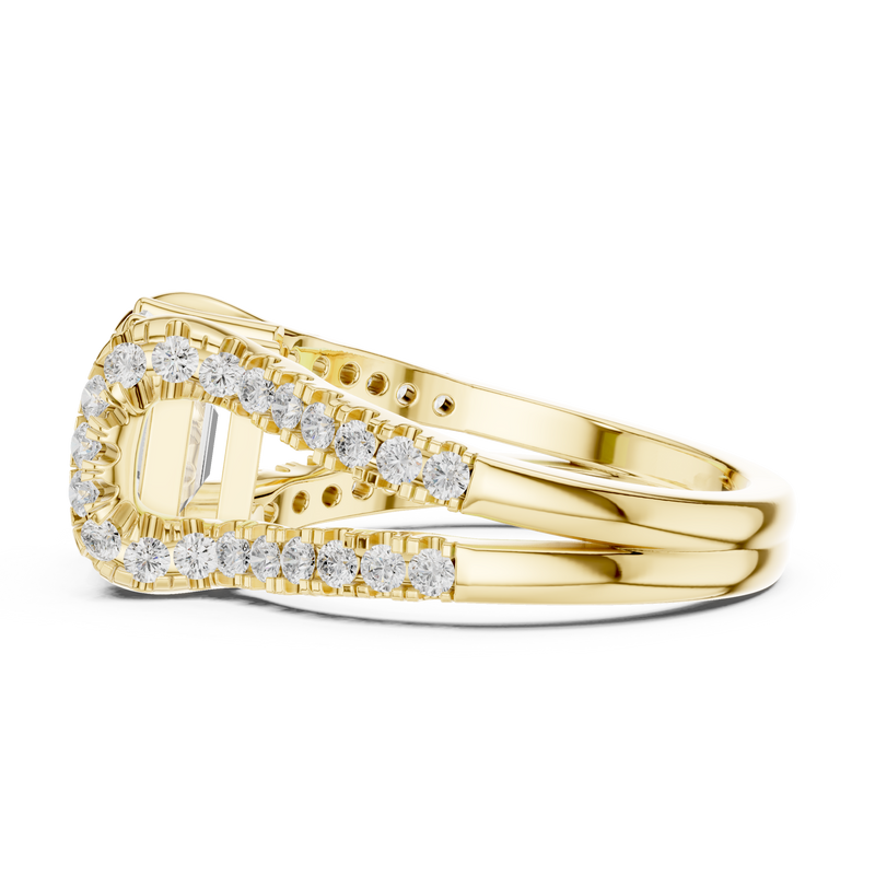 Ladies Ring DDLR-409@7 - Yellow Gold - Image