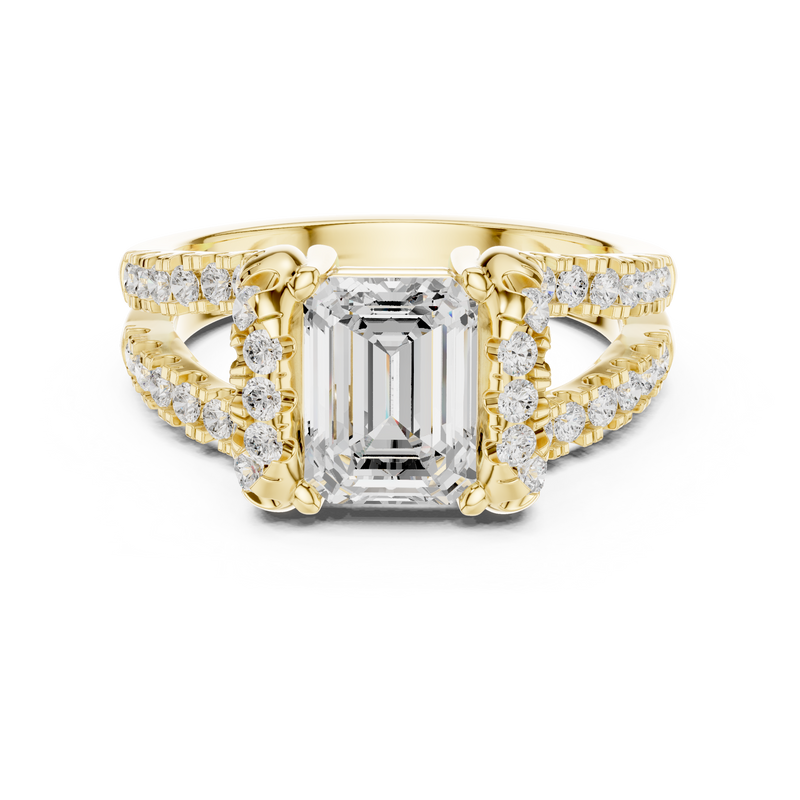 Ladies Ring DDLR-409@7 - Yellow Gold - Image