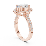 Ladies Ring DDLR-410@7 - Rose Gold - Image