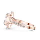 Ladies Ring DDLR-410@7 - Rose Gold - Image