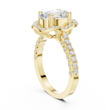 Ladies Ring DDLR-410@7 - Yellow Gold - Image
