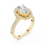 Ladies Ring DDLR-410@7 - Yellow Gold - Image