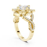 Ladies Ring DDLR-411@7 - Yellow Gold - Image