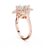 Ladies Ring DDLR-412@7 - Rose Gold - Image