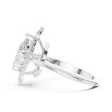 Ladies Ring DDLR-412@7 - White Gold - Image