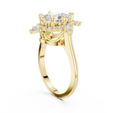 Ladies Ring DDLR-412@7 - Yellow Gold - Image