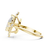 Ladies Ring DDLR-412@7 - Yellow Gold - Image