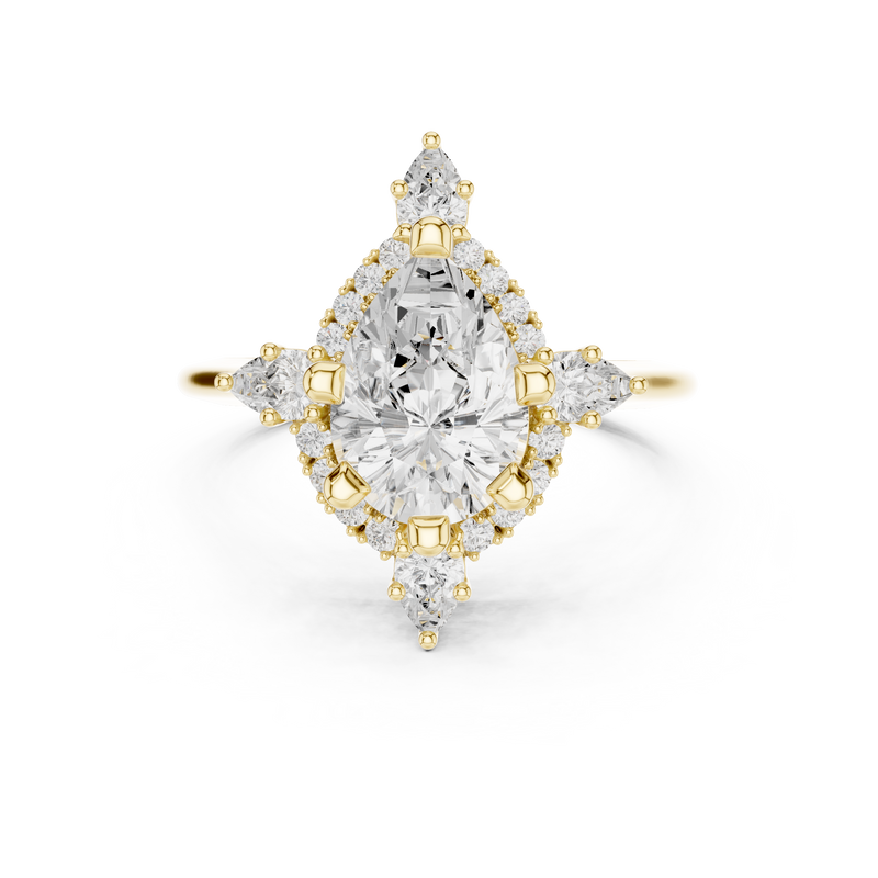 Ladies Ring DDLR-412@7 - Yellow Gold - Image