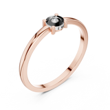 Ladies Ring DDLR-413@7 - Rose Gold - Image