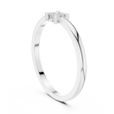 Ladies Ring DDLR-413@7 - White Gold - Image