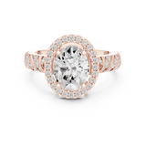 Ladies Ring DDLR-414@7 - Rose Gold - Image