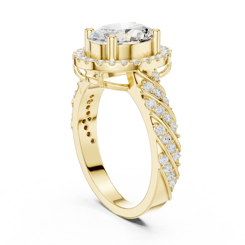 Ladies Ring DDLR-414@7 - Yellow Gold - Image