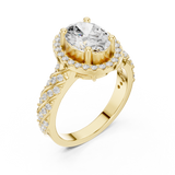 Ladies Ring DDLR-414@7 - Yellow Gold - Image