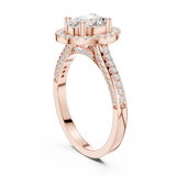 Ladies Ring DDLR-415@7 - Rose Gold - Image
