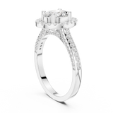 Ladies Ring DDLR-415@7 - White Gold - Image