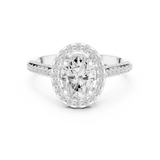 Ladies Ring DDLR-415@7 - White Gold - Image