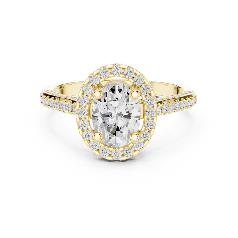 Ladies Ring DDLR-415@7 - Yellow Gold - Image