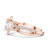 Ladies Ring DDLR-416@7 - Rose Gold - Image