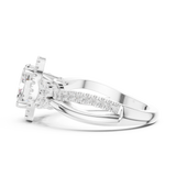 Ladies Ring DDLR-416@7 - White Gold - Image