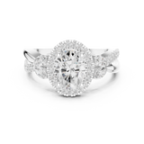 Ladies Ring DDLR-416@7 - White Gold - Image