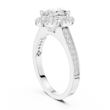 Ladies Ring DDLR-417@7 - White Gold - Image