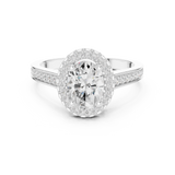 Ladies Ring DDLR-417@7 - White Gold - Image