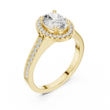 Ladies Ring DDLR-417@7 - Yellow Gold - Image