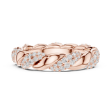 Ladies Ring DDLR-419@7 - Rose Gold - Image