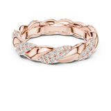 Ladies Ring DDLR-419@7 - Rose Gold - Image