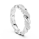 Ladies Ring DDLR-419@7 - White Gold - Image