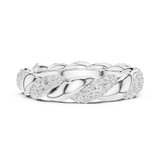 Ladies Ring DDLR-419@7 - White Gold - Image