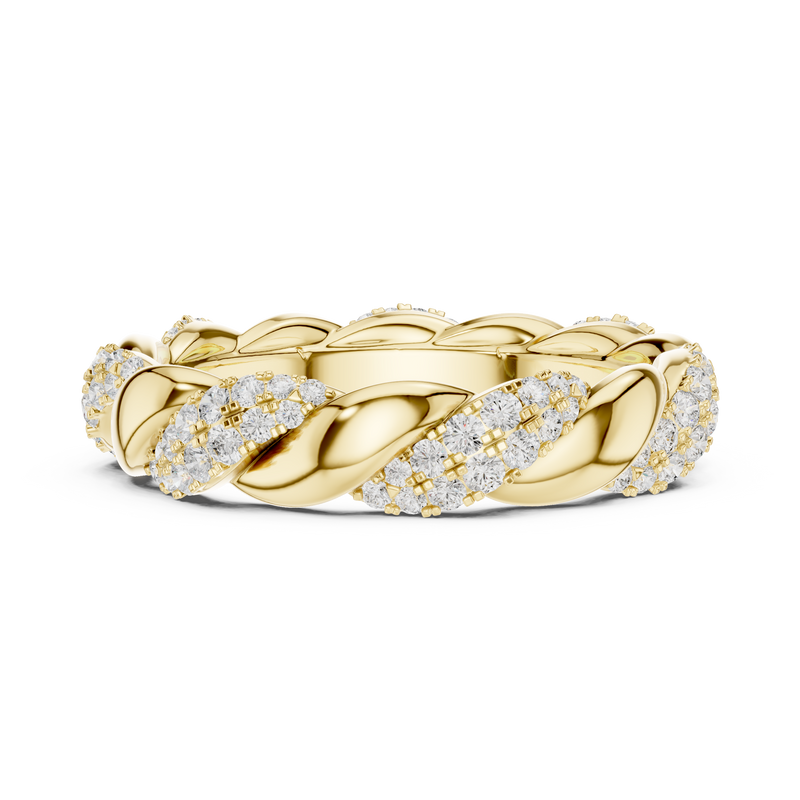 Ladies Ring DDLR-419@7 - Yellow Gold - Image