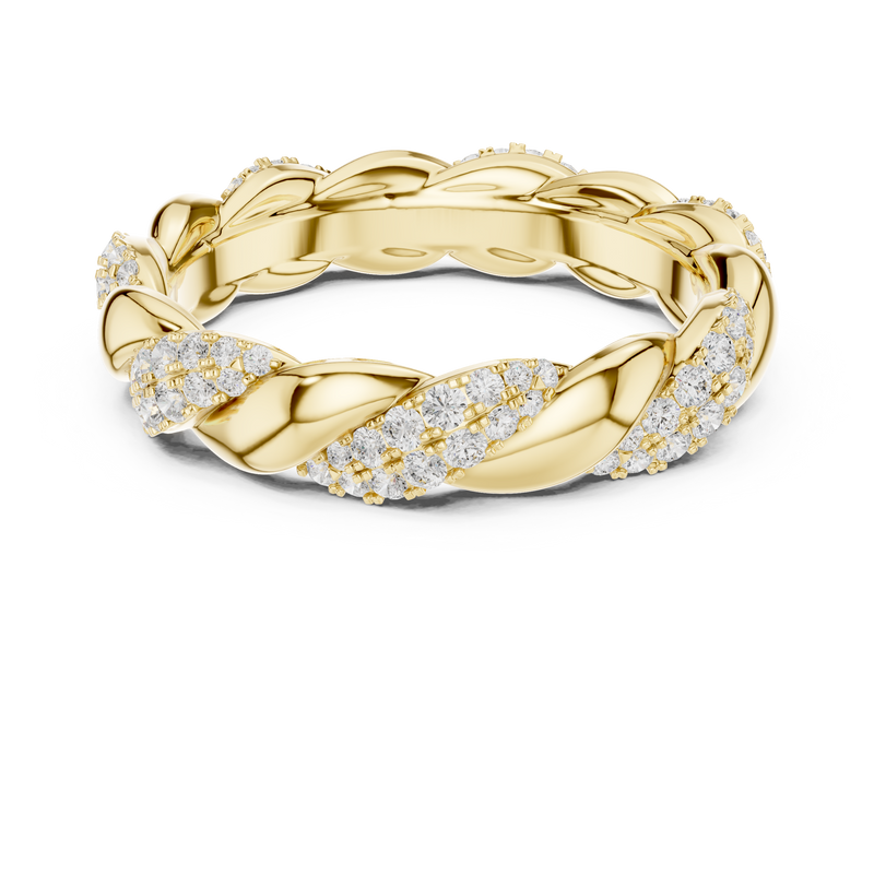 Ladies Ring DDLR-419@7 - Yellow Gold - Image