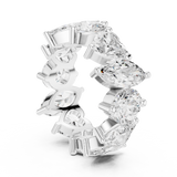 Ladies Ring DDLR-420@7 - White Gold - Image