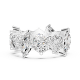 Ladies Ring DDLR-420@7 - White Gold - Image