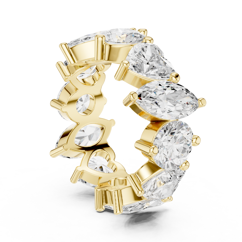 Ladies Ring DDLR-420@7 - Yellow Gold - Image