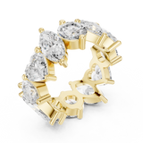 Ladies Ring DDLR-420@7 - Yellow Gold - Image