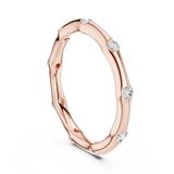 Ladies Ring DDLR-421@7 - Rose Gold - Image