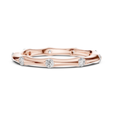 Ladies Ring DDLR-421@7 - Rose Gold - Image
