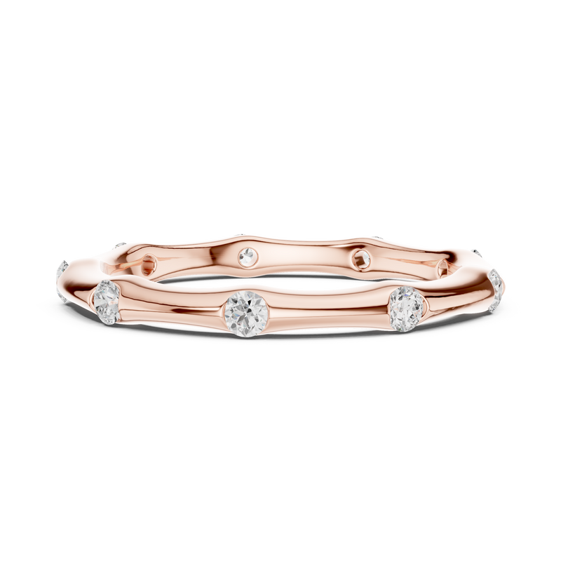 Ladies Ring DDLR-421@7 - Rose Gold - Image
